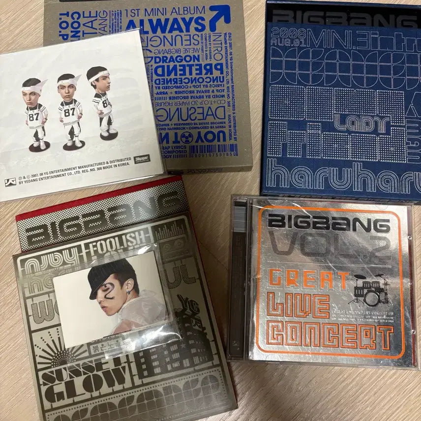 [BUNJANG] Big Bang Album Bundle Set / 빅뱅앨범 일괄판매