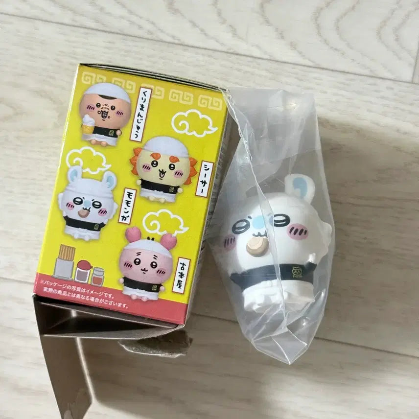 [BUNJANG] Chiikawa Momonga Ramen Sofubi Figure / 치이카와 모몽가 라멘 소프비 피규어