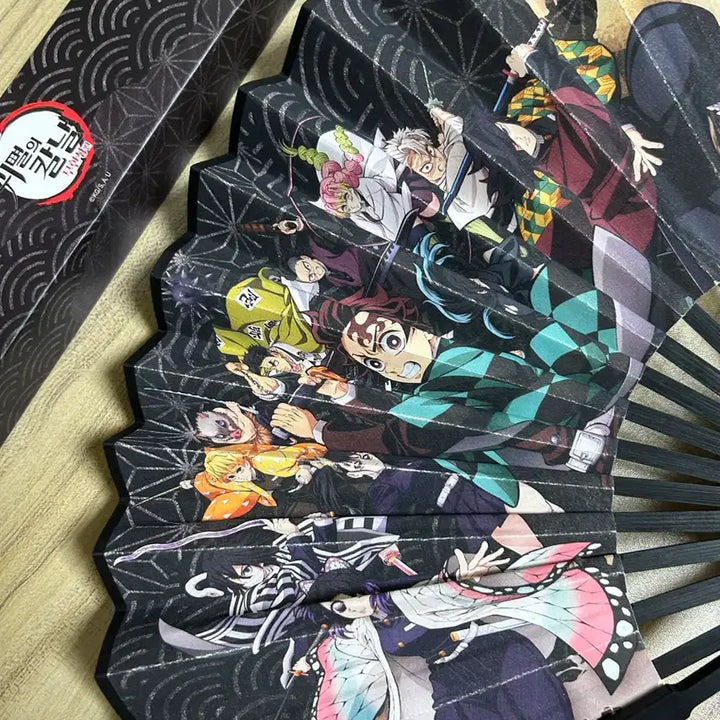 [BUNJANG] Demon Slayer Folding Fan / CGV 귀멸의 칼날 부채