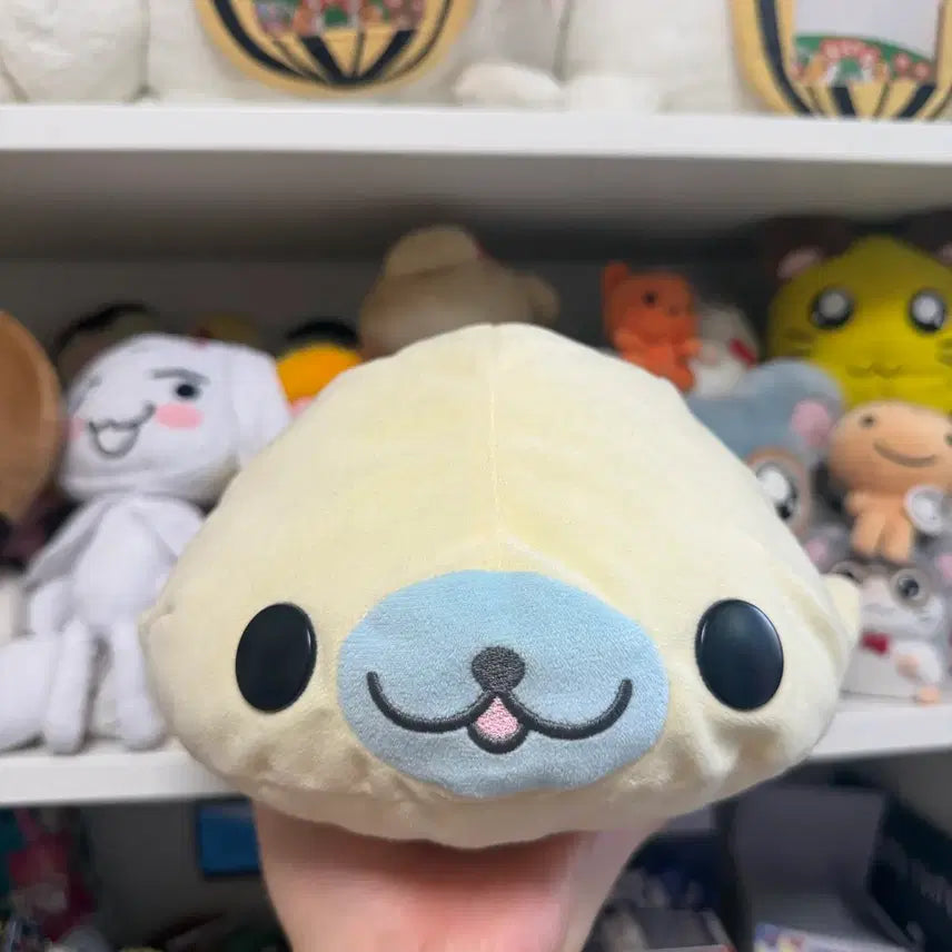 [BUNJANG] San-X Mamegoma Animated Plush Toy / 일본 고전 산엑스 움직이는 마메고마 인형