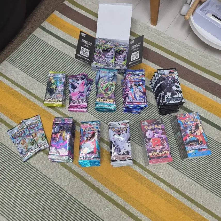 [BUNJANG] Pokemon Card Booster Packs &amp; Boxes Bundle / 포켓몬카드 팩,박스 일괄로 팔아요