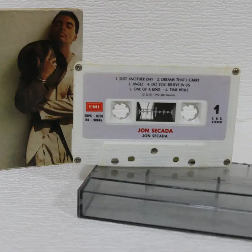 [BUNJANG] Jon Secada Cassette Tape NO.123 / [카세트 테이프 NO.123] 존 세카다 Jon Secada