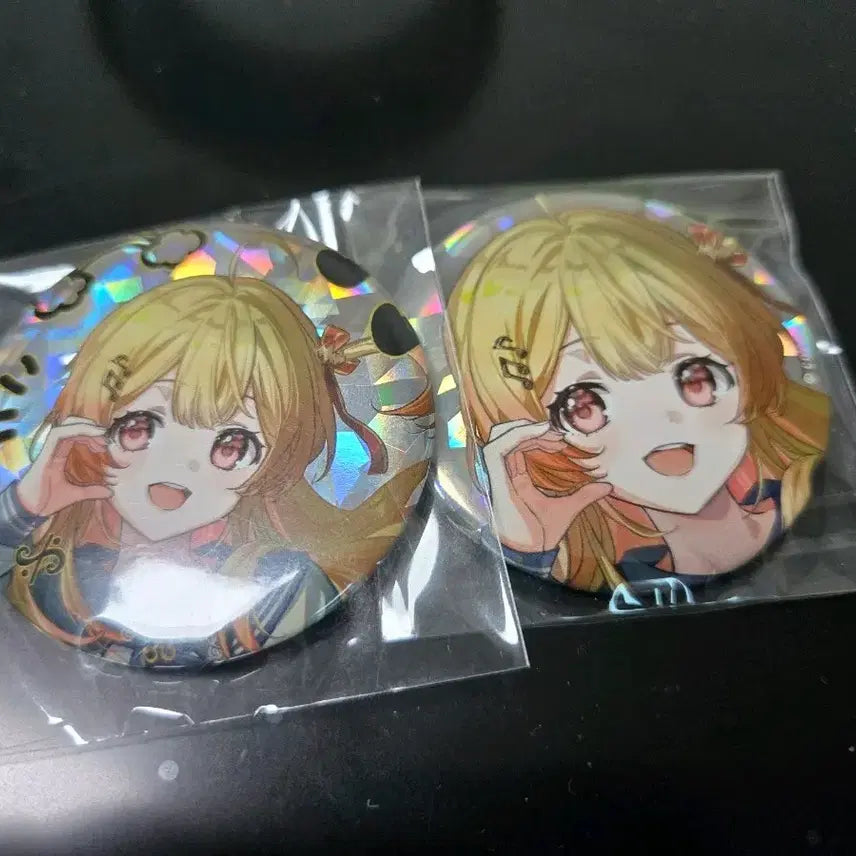 [BUNJANG] Hololive Kanade Otounose 2nd Anniversary Can Badge (Set of 2) / 홀로라이브 오토노세 카나데 2주년 캔뱃지 2종