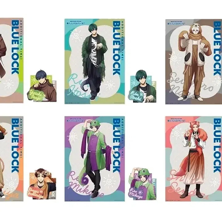 [BUNJANG] Blue Lock Pick &amp; Pop Ichiban Kuji Bundle Set (Clear Poster &amp; Sticker Set, E Prize Sign) / 블루록 픽앤팝 이치방쿠지 쿠지상 일괄 판매