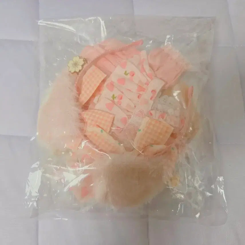 [BUNJANG] 20cm Cat Style Outfit Set for Dolls / 속성인형 속성솜 옷장 야옹이 원피스 20cm 20깅