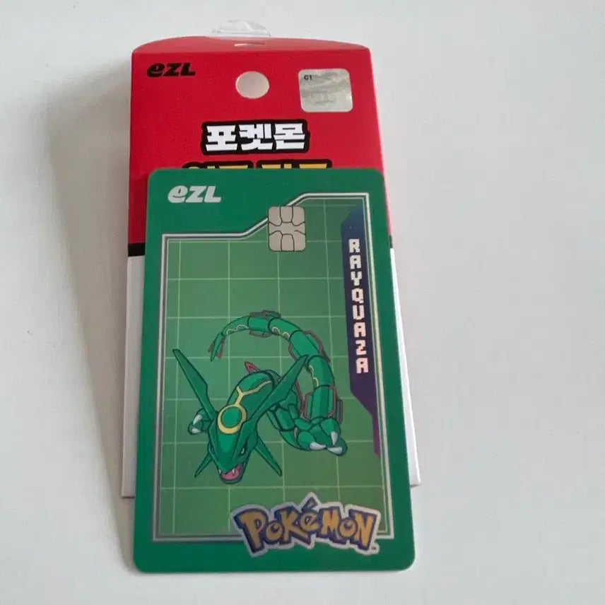 [BUNJANG] Izle Pokemon Rayquaza Transportation Card / 이즐 포켓몬 교통카드 레큐자 미사욭