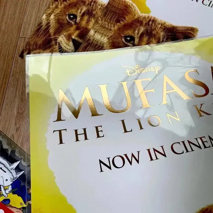 [BUNJANG] The Lion King Simba Early Bird A3 Poster, TTT, Art Card, Movie Seal Magnet / 무파사 얼리버드 A3포스터 라이온킹TTT아트카드무비씰마그넷2주차데코팩오티