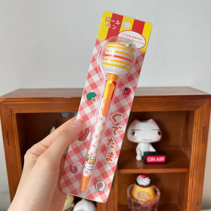 [BUNJANG] Gudetama Vintage Ballpoint Pen / 구데타마 고전 볼펜
