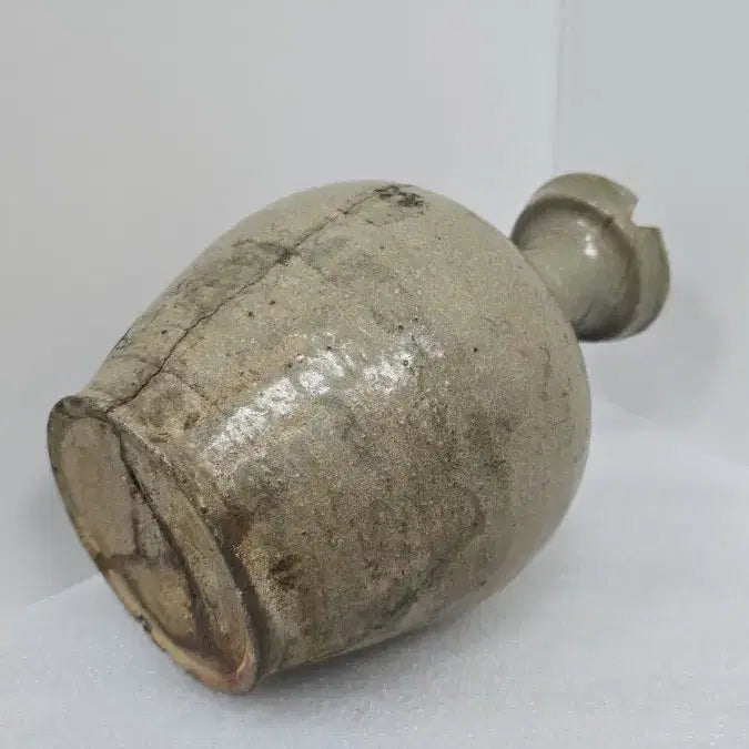 [BUNJANG] Authentic Goryeo Celadon Wide-Mouth Vase / 진품 고려청자 광구병