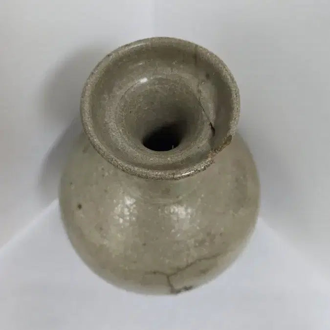 [BUNJANG] Authentic Goryeo Celadon Wide-Mouth Vase / 진품 고려청자 광구병