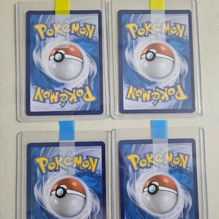 [BUNJANG] Pokemon Card Eevee Evolutions 4-Card Bundle Set / [S급]포켓몬 카드 이브이 진화체 4종 세트 일괄