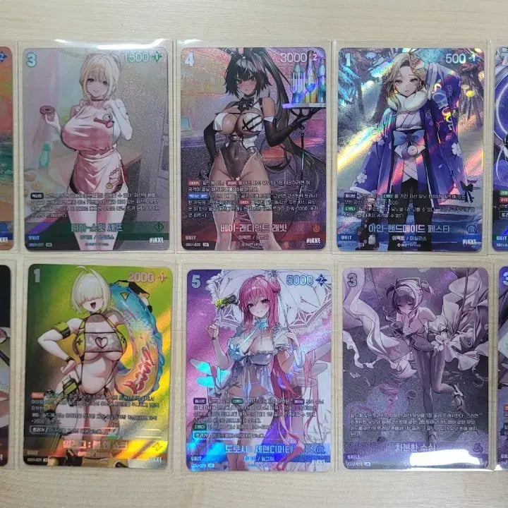 [BUNJANG] Goddess of Victory: NIKKE UR 10-Piece Bundle Set / [니벨아레나] 승리의 여신 니케 UR 10종 일괄 판매합니다.