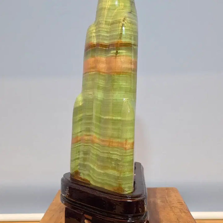 [BUNJANG] Jade Stone Art Piece Mineral Display Stone / 26072321 좋은 기운을 내뿜는 옥 가공석 대작 광물 수석 팝니다