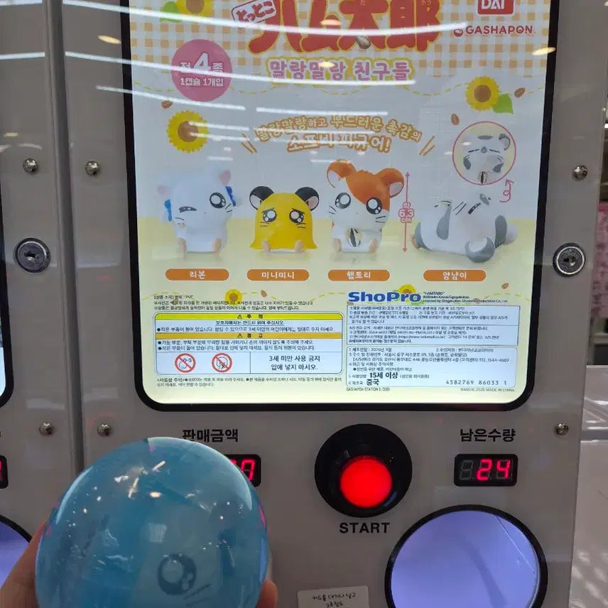 [BUNJANG] Hamtoy Maliang Maliang Gacha Ribbon Toy / 햄토리 말랑말랑 가챠 리본이 판매
