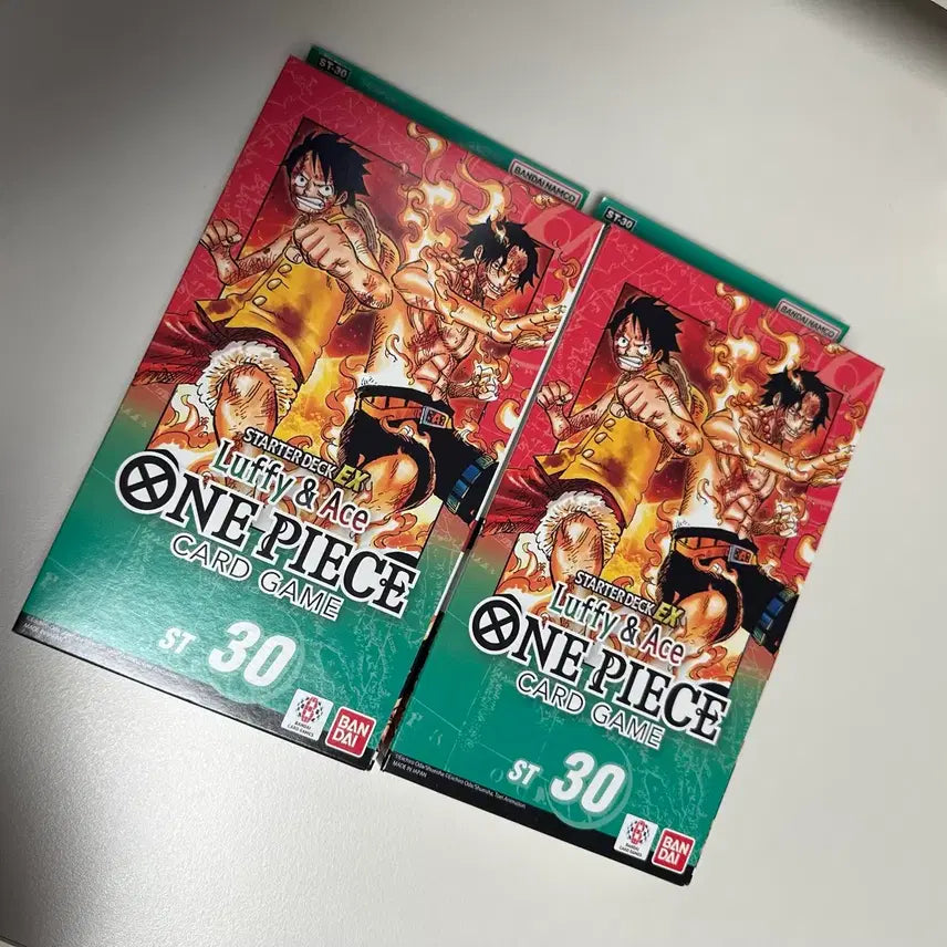 [BUNJANG] One Piece Card Game Luffy &amp; Ace Starter Deck EX ST-30 / 원피스 카드게임 루피 에이스 스타터 덱 EX ST-30