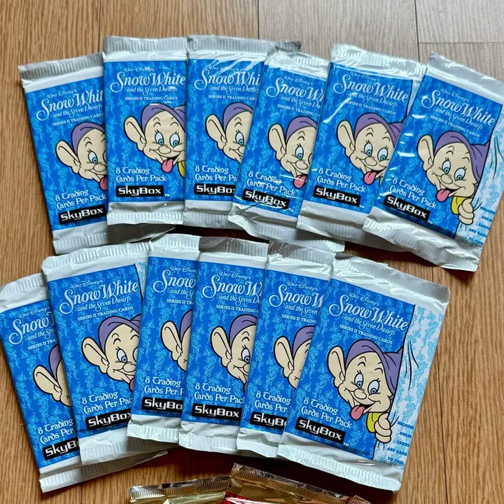 [BUNJANG] Disney Snow White / Aladdin Random Card Pack Bundle Set (15 Packs) / (일괄)디즈니 백설공주 / 알라딘 랜덤 카드팩