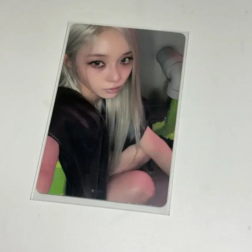 [BUNJANG] aespa Winter Lemonade Smini Photocard / 에스파 윈터 레몬에이드 스미니 포카 판매