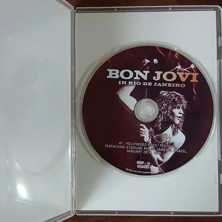 [BUNJANG] Bon Jovi Hollywood Rock Festival Brazil DVD / DVD 본조비 브라질 헐리우드락 페스티벌 공연