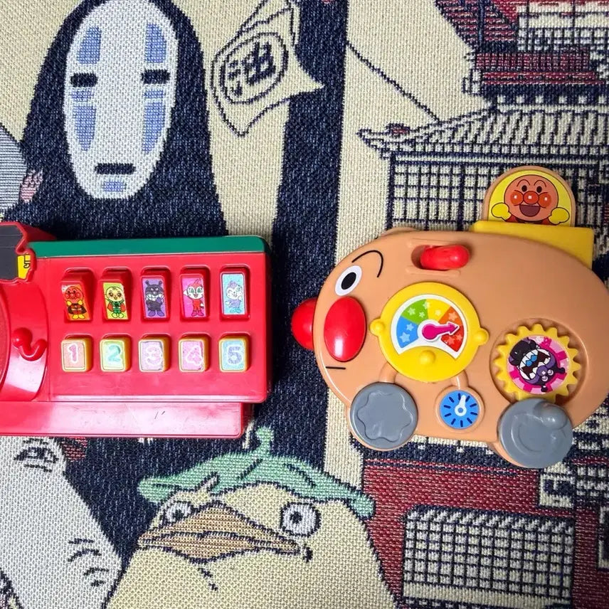 [BUNJANG] Anpanman Hopanho Train Toy / 호빵맨 호빵호 기차맨 장난감