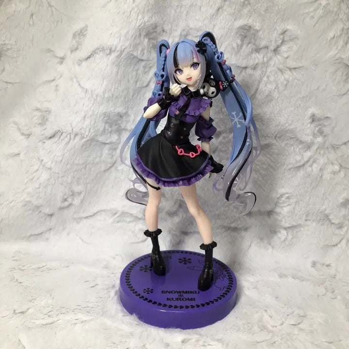 [BUNJANG] Hatsune Miku Yukimiku x Kuromi Collaboration Bishoujo Figure / 하츠네미쿠 스노우 유키미쿠 쿠로미 콜라보 미소녀 피규어