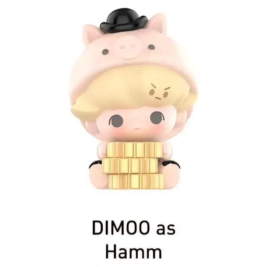 [BUNJANG] Pop Mart Dimoo Pixar Pop Bean Ham / 팝마트 디무 픽사 팝빈 햄