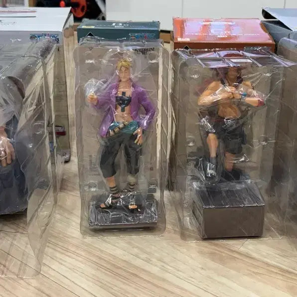 [BUNJANG] One Piece Whitebeard Pirates Figure Set A, B, C, D (Unsealed) / 개봉 원피스 흰수염 해적단 A,B,C,D 일괄판매