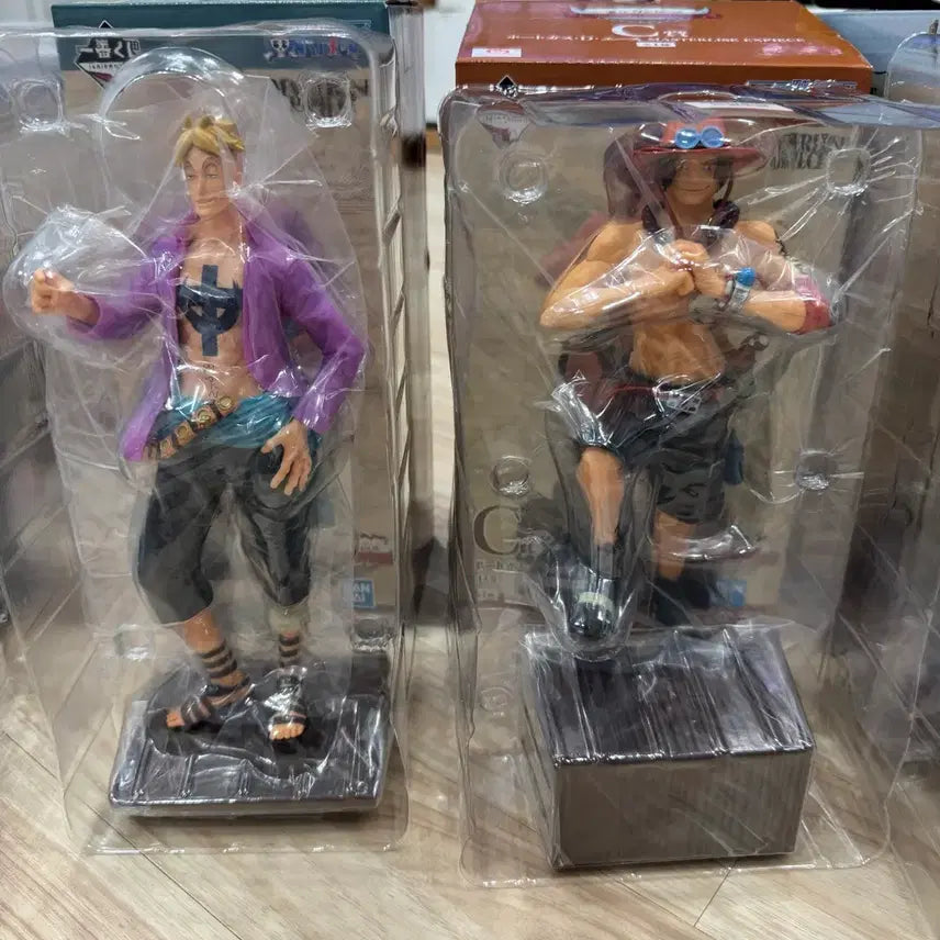 [BUNJANG] One Piece Whitebeard Pirates Figure Set A, B, C, D (Unsealed) / 개봉 원피스 흰수염 해적단 A,B,C,D 일괄판매