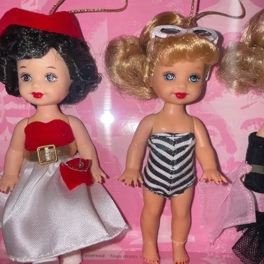 [BUNJANG] 2003 Mattel Barbie Kelly Nostalgic Favorites Giftset Ornament Collection Collector Edition (Sealed) / 2003 Kelly Nostalgic Favorites Giftset 바비 컬렉터 에디션 미개봉 Kelly Ornament Collection