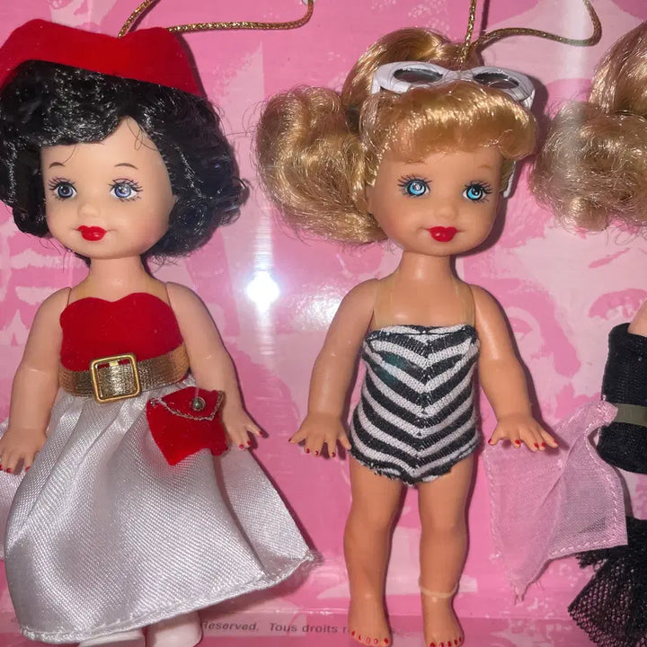[BUNJANG] 2003 Mattel Barbie Kelly Nostalgic Favorites Giftset Ornament Collection Collector Edition (Sealed) / 2003 Kelly Nostalgic Favorites Giftset 바비 컬렉터 에디션 미개봉 Kelly Ornament Collection