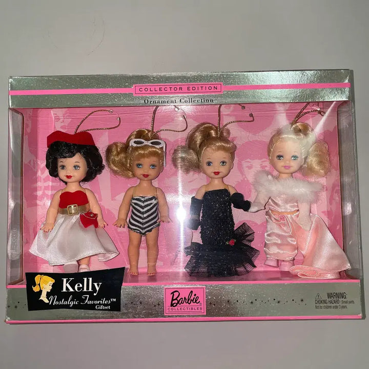 [BUNJANG] 2003 Mattel Barbie Kelly Nostalgic Favorites Giftset Ornament Collection Collector Edition (Sealed) / 2003 Kelly Nostalgic Favorites Giftset 바비 컬렉터 에디션 미개봉 Kelly Ornament Collection