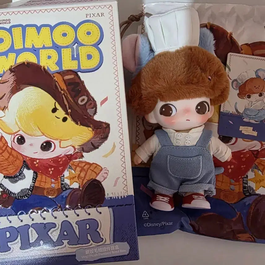 [BUNJANG] Pop Mart DIMOO Pixar Remy Simple Unsealed / 팝마트 디무 월드 픽사  Remy 래미 단순개봉