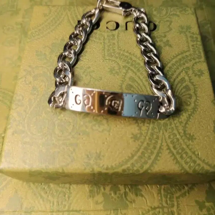 [BUNJANG] Gucci Silver Chain Bracelet Size 18 / 구찌 실버 체인 팔찌  18