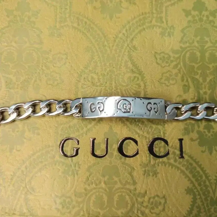 [BUNJANG] Gucci Silver Chain Bracelet Size 18 / 구찌 실버 체인 팔찌  18