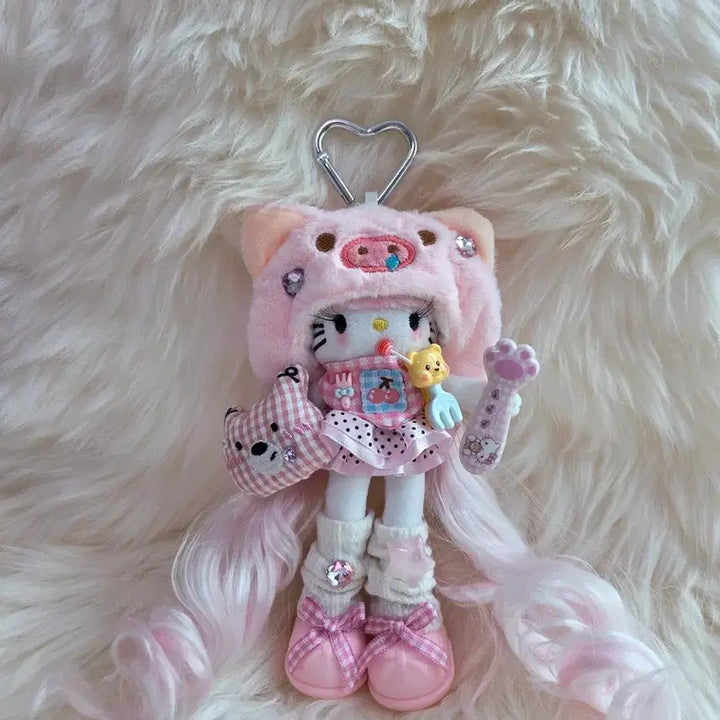[BUNJANG] Hello Kitty Custom Long-Legged Kitty Plush Doll / 헬로키티 커스텀 롱다리키티 인형