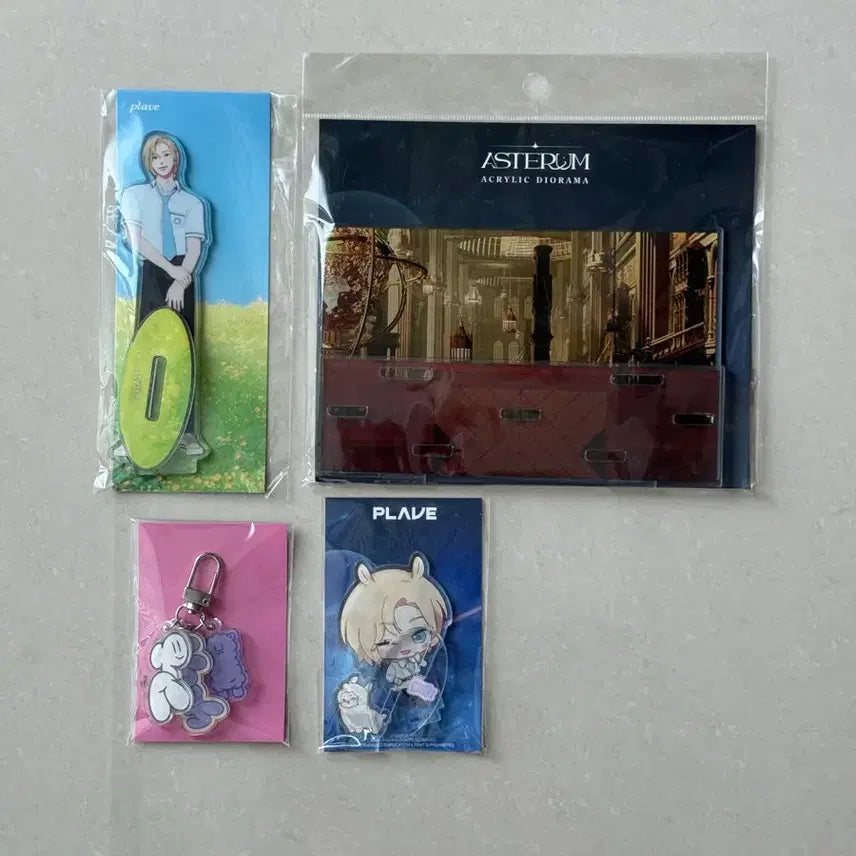 [BUNJANG] PLAVE Noah Bundle Set Acrylic Stand, Aniplex Diorama, Wait For Me Acrylic Stand, Samwhy Keyring / (일괄)새상품)플레이브 노아 육여 아크릴스탠드,애니플러스 디오라마,기다릴게 아크릴스탠드,삼왜 키링