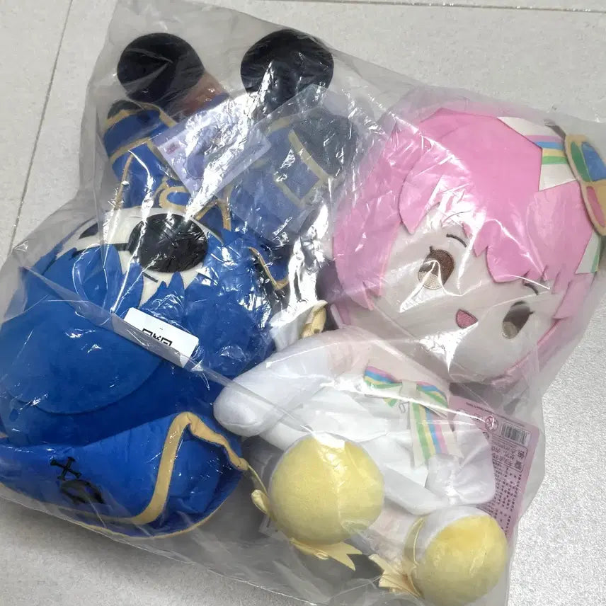 [BUNJANG] Shugo Chara! Kuji Last One Prize Large Plush Toy - Toma &amp;amu / 캐릭캐릭체인지 쿠지 라스트원상 인형 판매