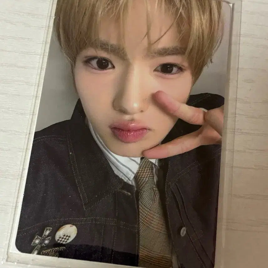 [BUNJANG] NCT WISH Sakuya Odd to Love Gym Sack Photocard / 엔시티위시 사쿠야 오드투러브 짐색 포카