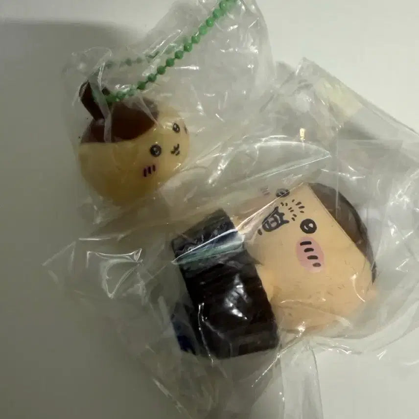 [BUNJANG] Kuri Manju Monitor Figure &amp; Lip Balm Face Gacha Set (2 Types) / 쿠리만쥬 모니터 피규어, 립밤 페이스 가챠 2종