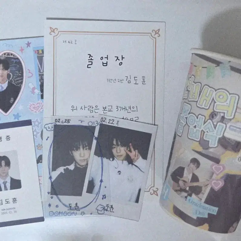 [BUNJANG] TWS Dohoon Birthday Cafe Goods Bundle Set / 투어스 도훈 생카 일괄 양도