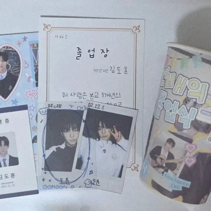 [BUNJANG] TWS Dohoon Birthday Cafe Goods Bundle Set / 투어스 도훈 생카 일괄 양도