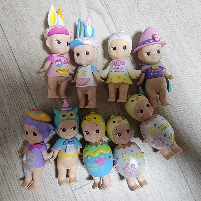 [BUNJANG] Sonny Angel 2024 Easter Edition Figure Set (9 Pieces) / 소니엔젤 피규어 9개 세트 2024 이스터 에디션