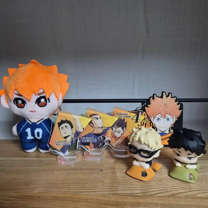 [BUNJANG] Haikyu!! Karasuno High School Gacha Figure Acrylic Goods Bundle Set / 하이큐 카라스노 가챠 피규어 아크릴 굿즈 일괄판매