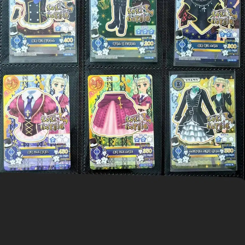 [BUNJANG] Aikatsu! Starz! Ruriko Gothic Full Set Bundle / 뒷장O)아이카츠 한판 로리고딕 판매