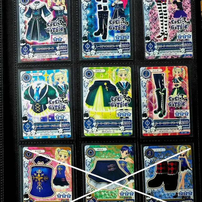 [BUNJANG] Aikatsu! Japanese Version Lolita Gothic Card Bundle Set / 뒷장O)아이카츠 일판 로리고딕 카드  판매