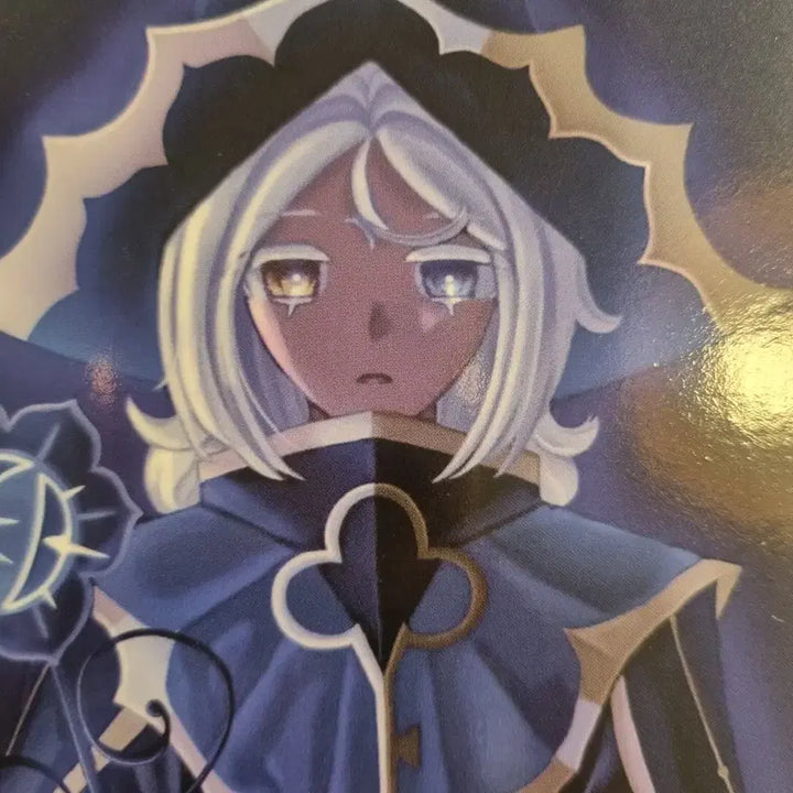 [BUNJANG] Cookie Run Shadow Milk Illustrator Postcard / 쿠킹런 비공굿 은둔자 쉐밀 엽서 쉐도우밀크 비공