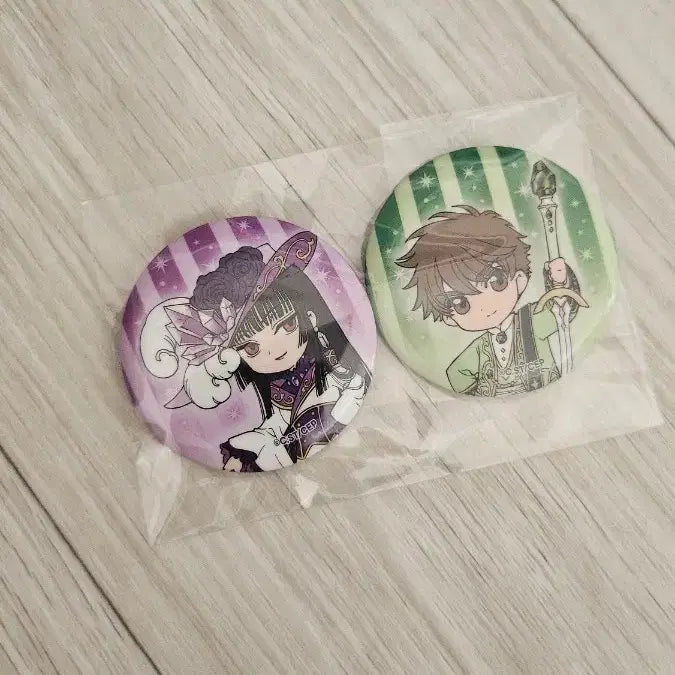 [BUNJANG] CLAMP Festival Special Edition Can Badge Set (Yūko, Syaoran) / 클램프전 특전 캔뱃지 (유코, 샤오랑)