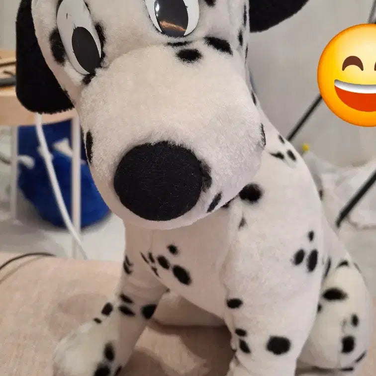[BUNJANG] Disney 101 Dalmatians Vintage Large Plush Dog Doll / 고전 희귀 디즈니 101마리 달마시안 추억의 인형 대형 강아지 인형