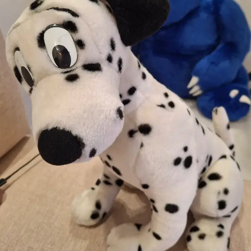 [BUNJANG] Disney 101 Dalmatians Vintage Large Plush Dog Doll / 고전 희귀 디즈니 101마리 달마시안 추억의 인형 대형 강아지 인형