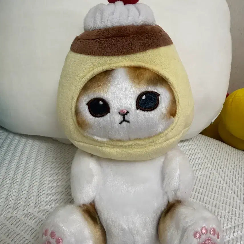 [BUNJANG] Mofusand Pudding Cat Plush Toy / 모프샌드 모후샌드 푸딩 고양이 인형