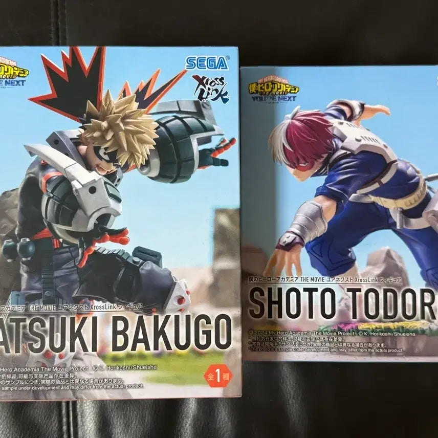 [BUNJANG] Sega Cross Link Your Next Shoto Todoroki &amp; Katsuki Bakugo Set (Sealed &amp; Unsealed) / (택포 쇼토 개봉, 바쿠고 미개봉) 세가 크로스링크 유어넥스트 쇼토, 바쿠고 일괄